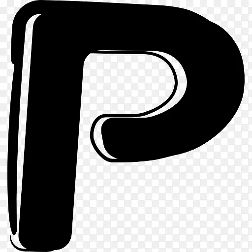 字母P黑白剪影PNG图片素材下载_图片编号1231783-PNG素材网