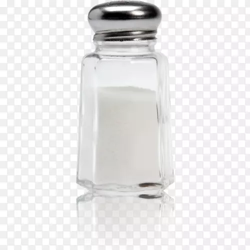 盐和胡椒摇瓶玻璃食品.盐