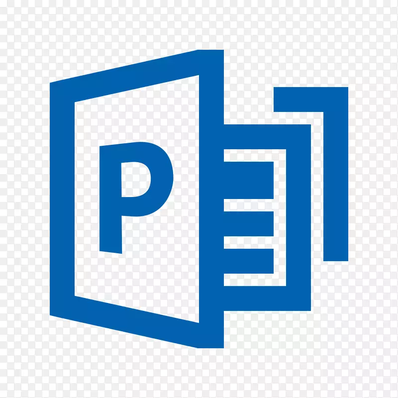 Microsoft PowerPoint计算机图标Microsoft Office 2013-出版物