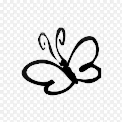 我从没见过另一只蝴蝶图案设计剪贴画蝴蝶