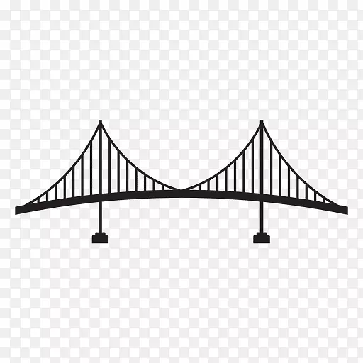 金门桥计算机图标-桥剪贴画