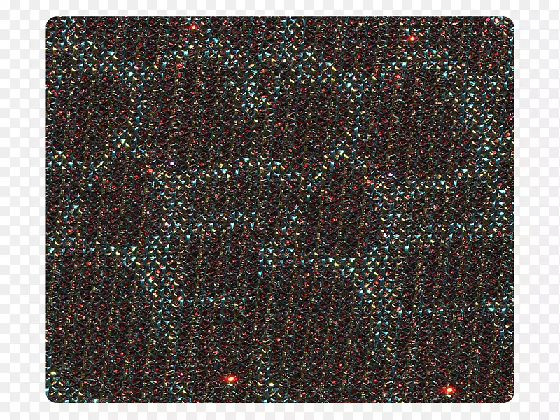 纺织品席长方形棕色闪光材料