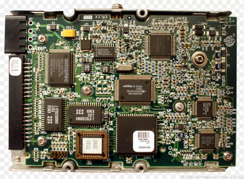 电子计算机硬件显卡视频适配器电子元件单片机计算机电路板