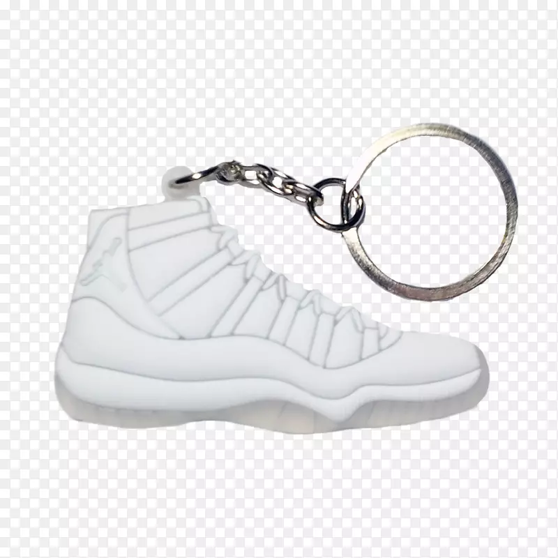 钥匙链服装配件鞋运动鞋收集空气约旦.钥匙链标签