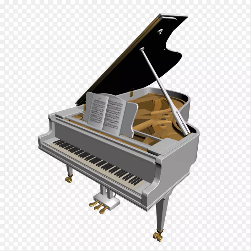 钢琴演奏者钢琴乐器数字钢琴