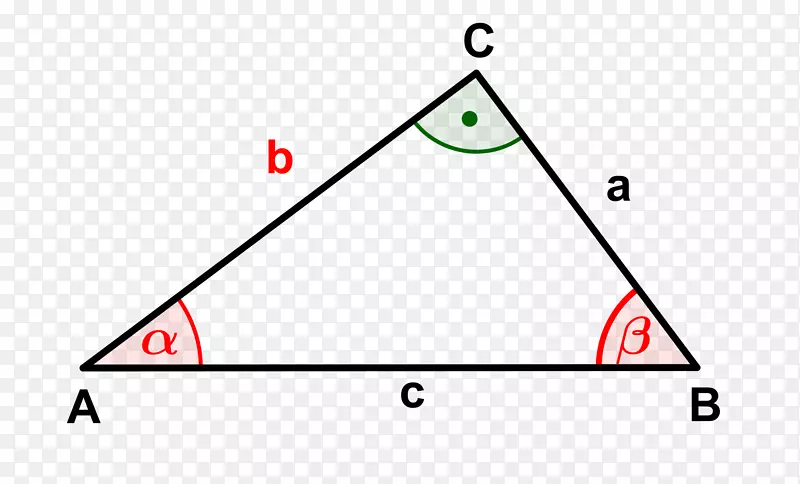 正弦的余弦直角三角形定律