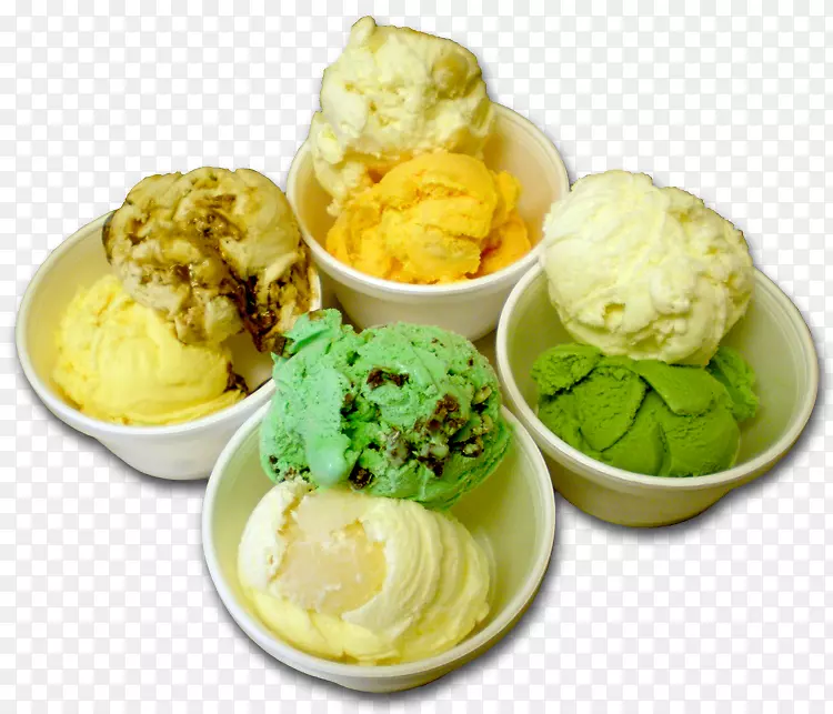 烧烤冰淇淋食物冰糕素食美食菠萝冰淇淋