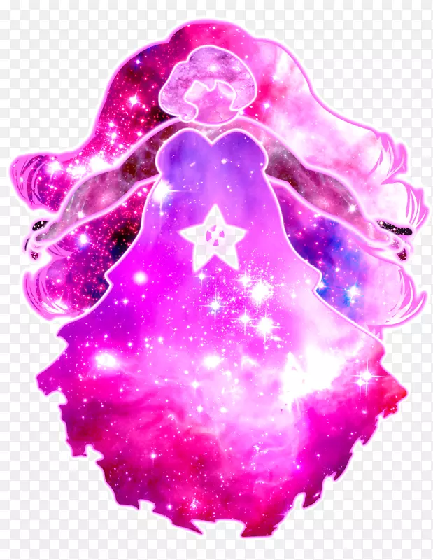 玫瑰石英透明半透明紫水晶粉石英