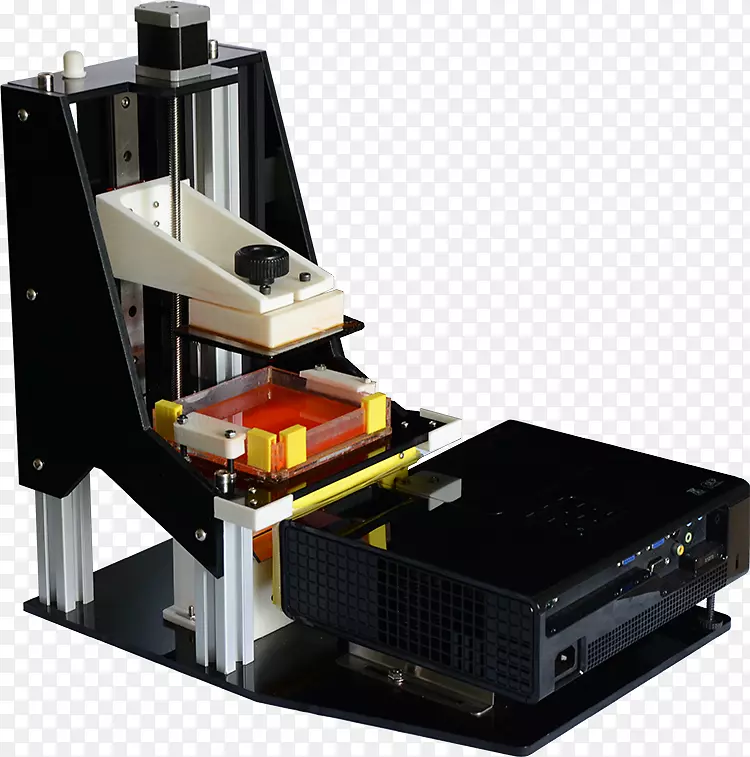 立体光刻3D打印数字光处理打印机光敏