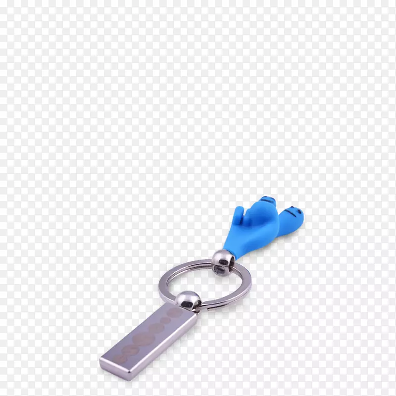 钥匙链亮蓝环灯