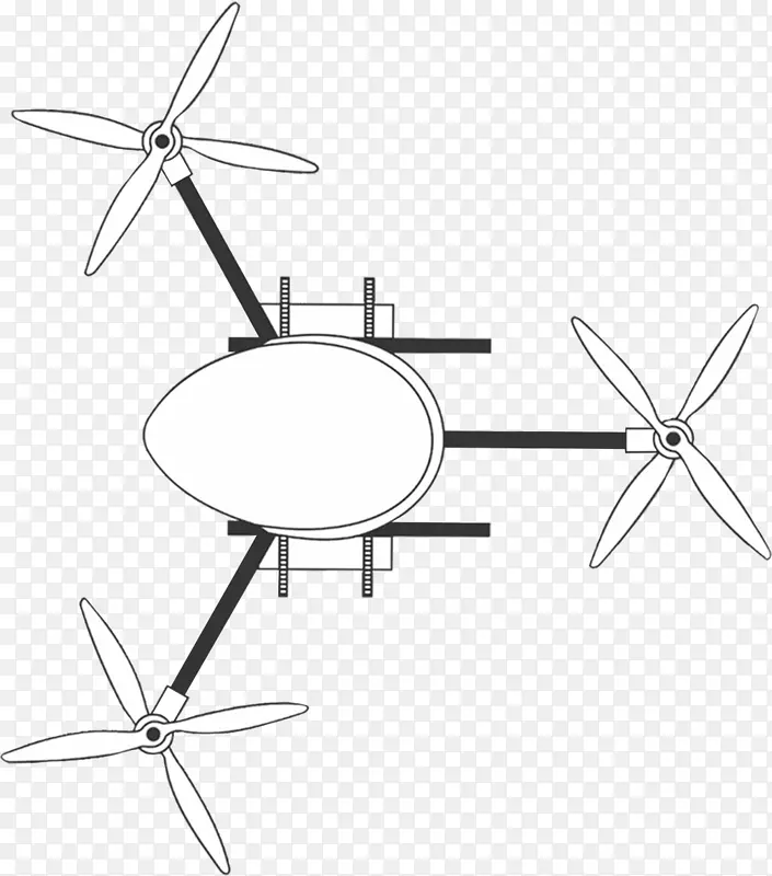 直升机旋翼飞机螺旋桨旋翼机.乌鸦三维动画
