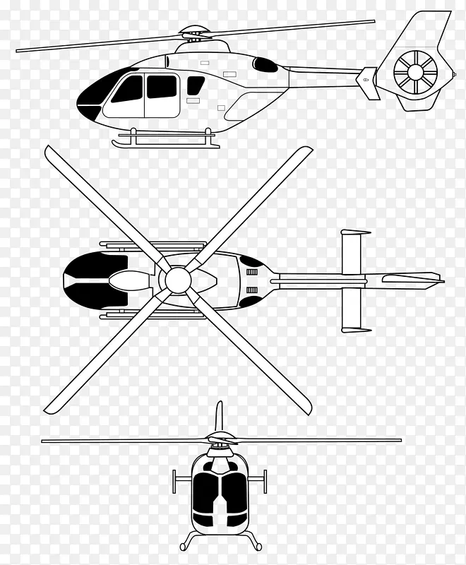 欧洲直升机EC 135欧洲直升机EC 635欧洲直升机EC 145空中客车直升机-铆接载体
