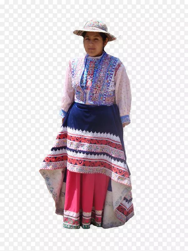 塔帕依区科尔卡峡谷服装民间服装-秘鲁