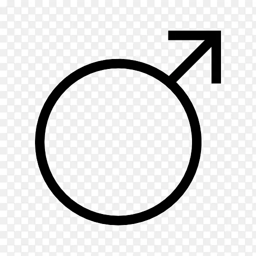 性别符号电脑图标下载-男性