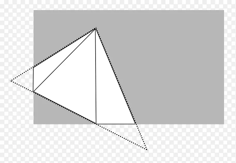 三角形圆面积-浮动三角形