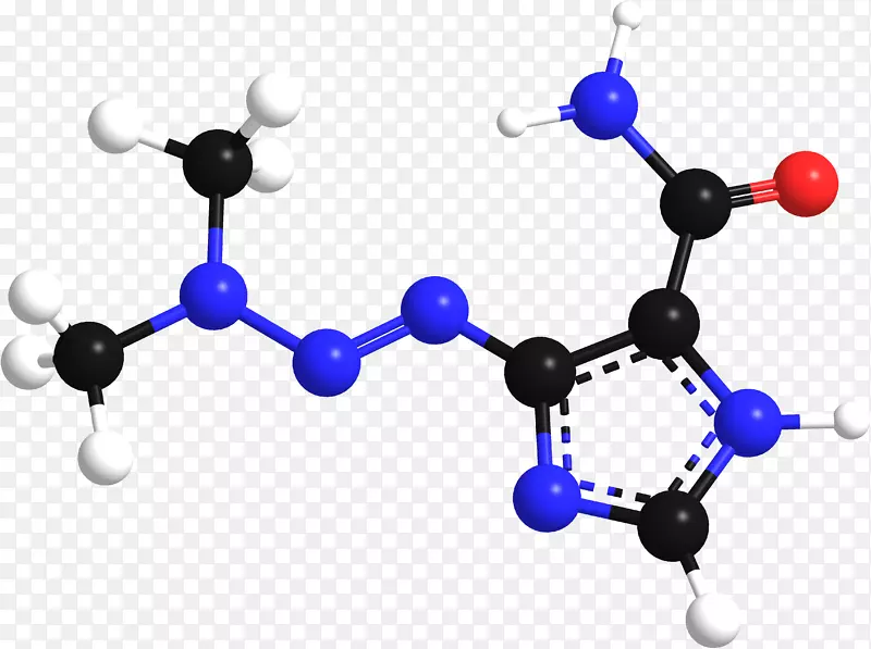 分子球棒模型5-羟色胺-3D模型