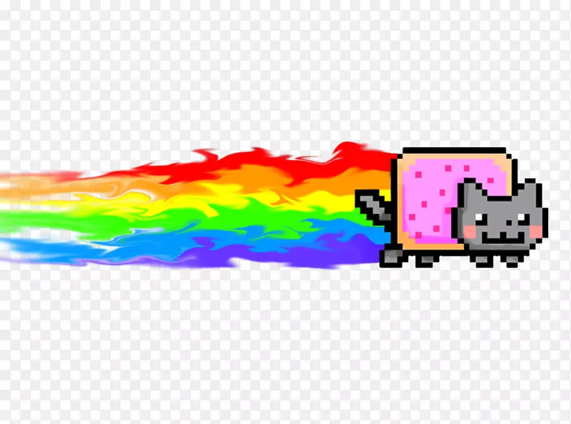Nyan猫动画彩虹-雨效果