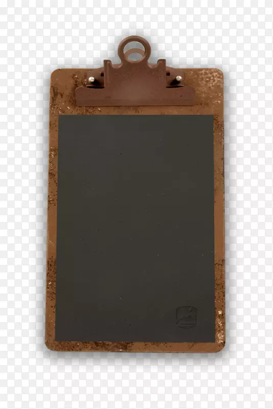 棕色长方形小黑板