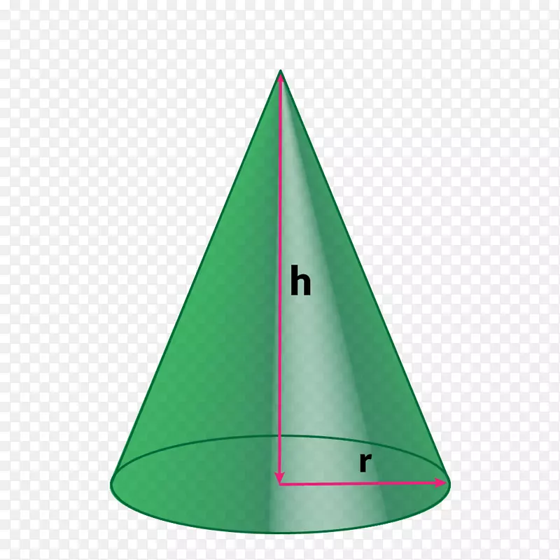 锥表面积三角形体积锥