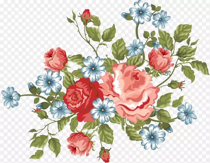 切花花卉设计花卉花园玫瑰.花纹