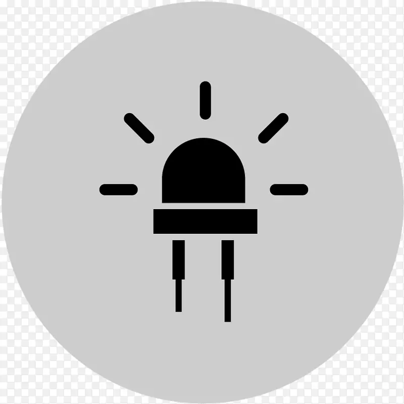 发光二极管电脑图标固态照明LED灯街灯背景PNG图片素材下载_图片编号1240992-PNG素材网