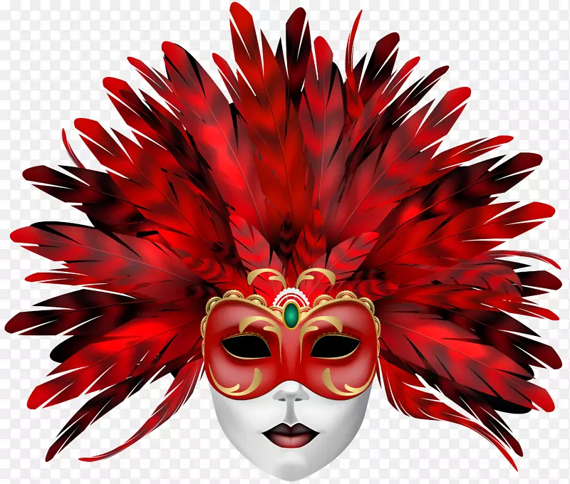 新奥尔良狂欢节剪贴画的面具狂欢节背景