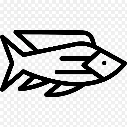 鱼类水生动物计算机图标剪贴画水生动物