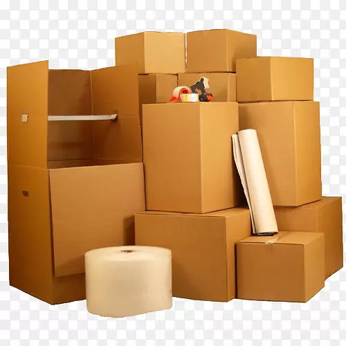 搬运工胶带纸板箱搬迁-派对装饰盒