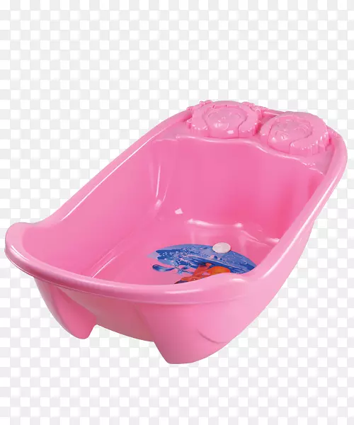 塑料浴缸，清洁肥皂碟子和保持架洗澡.婴儿浴