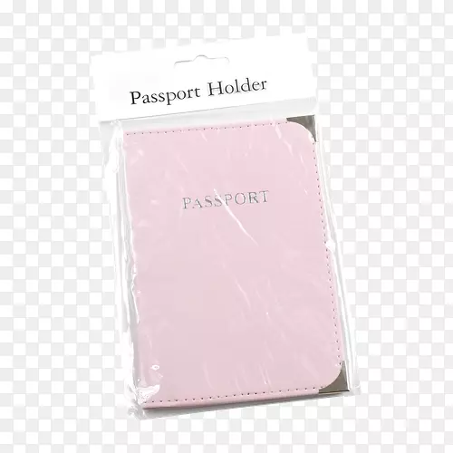 粉红色m-旅行护照