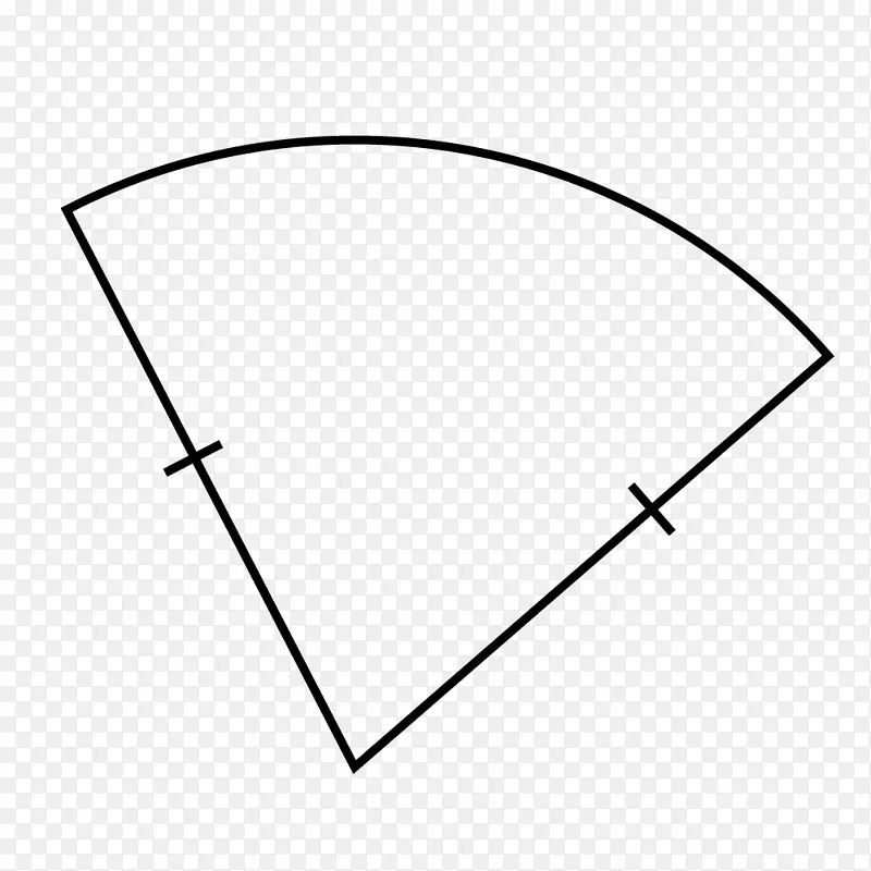 三角形圆面积点扇区