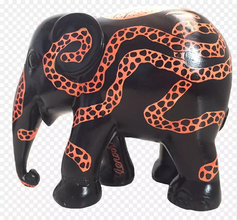 印度象手绘动物