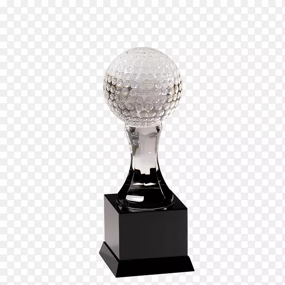 高尔夫球奖杯运动杯玻璃奖杯
