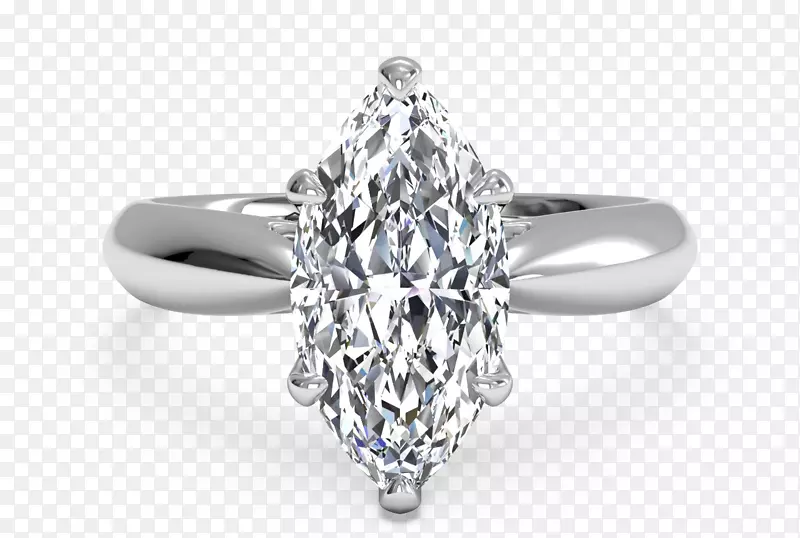 订婚戒指结婚戒指钻石切割时尚三维多边形元素