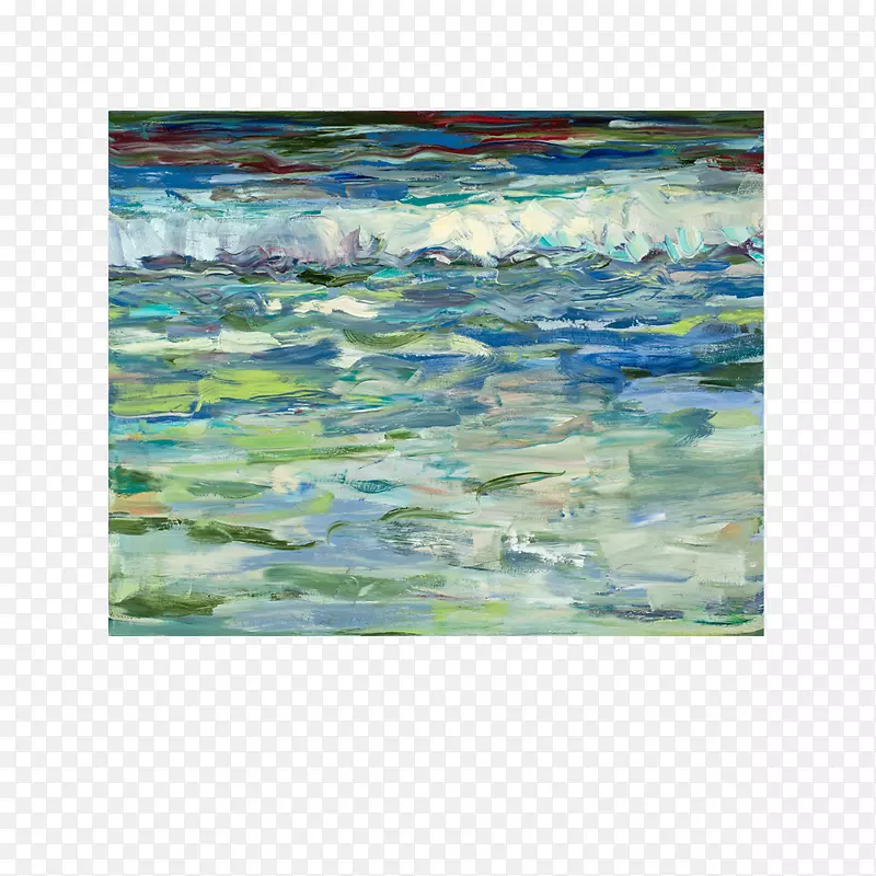 水彩画艺术博物馆马歇尔·克罗斯曼画家-水彩画海洋