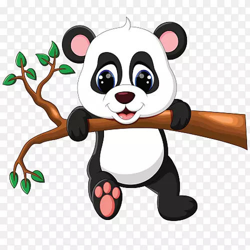 大熊猫剪贴画-熊猫宝宝