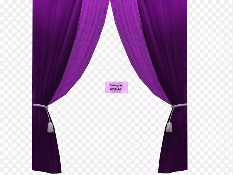 窗帘紫丁香紫红色紫罗兰-优雅的背景