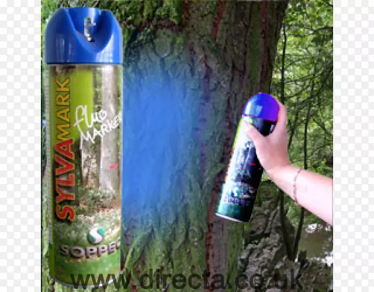 喷雾剂喷漆树色森林-蓝色喷雾