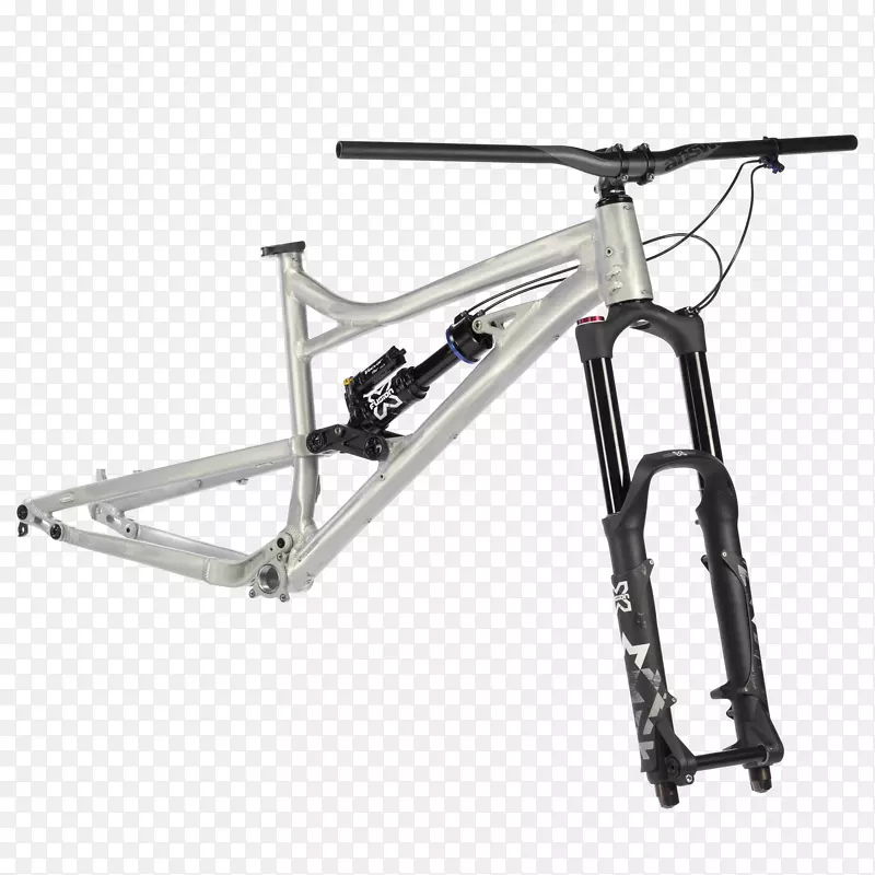 自行车叉山自行车混合自行车框架.分型线