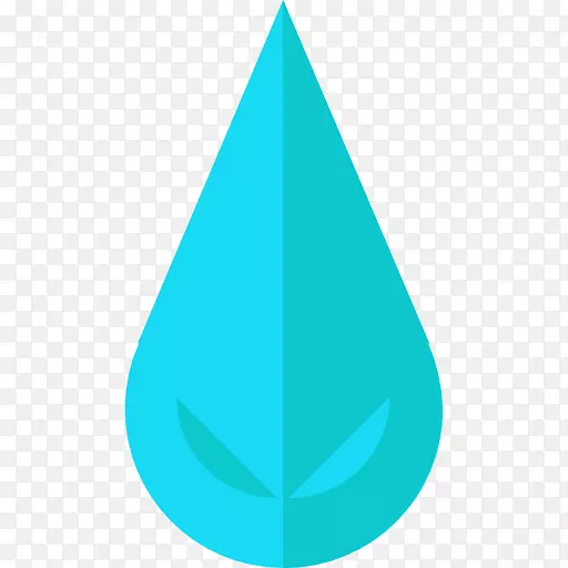 计算机图标滴水符号.雨滴