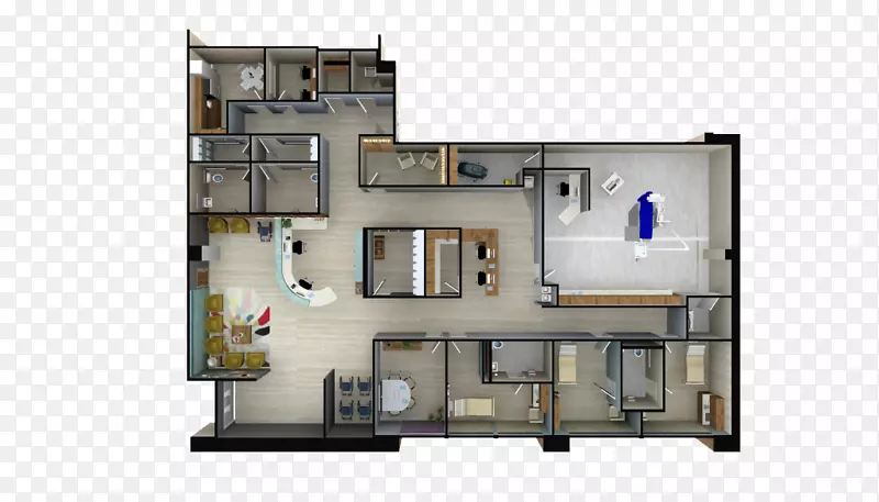 嘉思实验室室内设计服务平面图-住宅