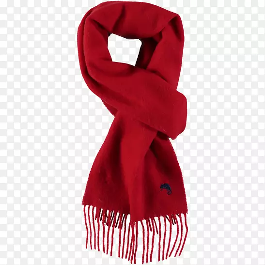围巾t恤披肩羊绒羊毛围巾超人红围巾