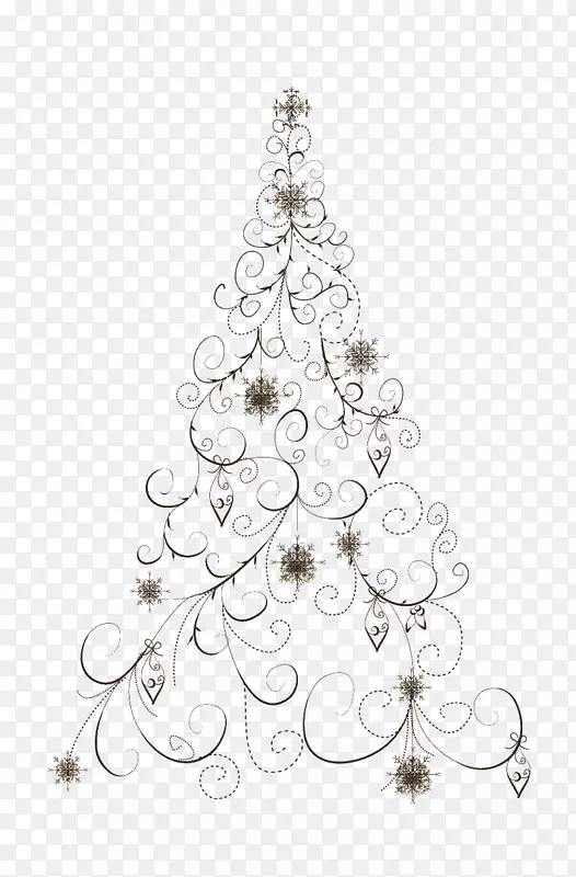 圣诞树圣诞装饰品-意大利咖啡树