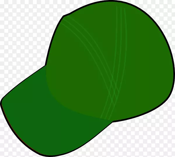 棒球帽夹艺术绿帽