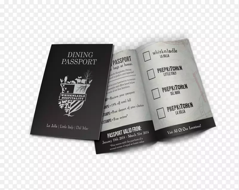 品牌营销标志-护照邀请函