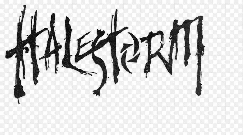 Halestorm标志奇怪的.音乐合奏带