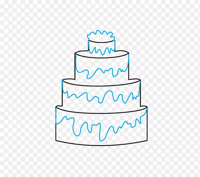 生日蛋糕层蛋糕婚礼蛋糕图层蛋糕