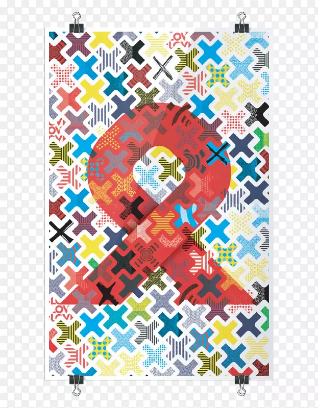联合国艾滋病毒/艾滋病联合方案埃尔顿·约翰·艾滋基金会草根足球艺术主题海报