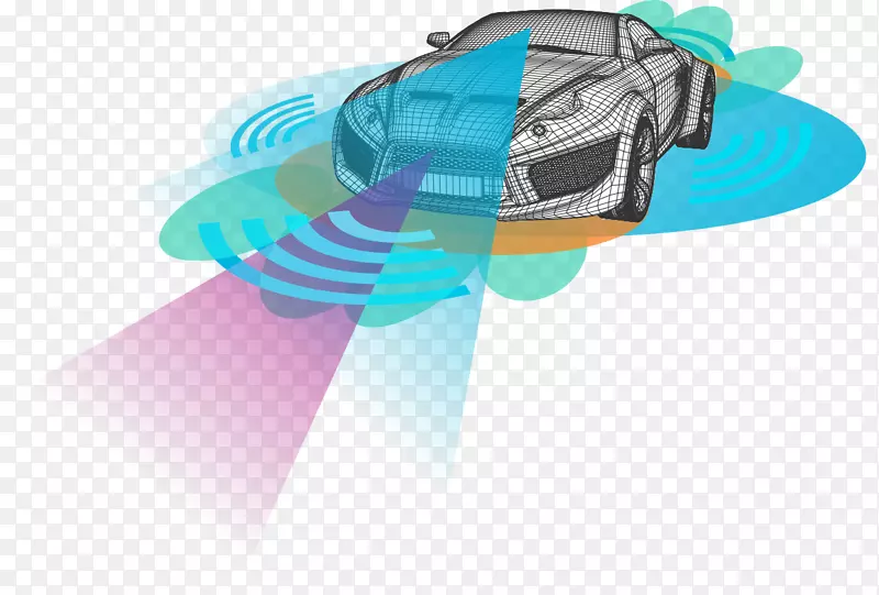 自动驾驶汽车高级驾驶辅助系统驱动雷达.未来工程