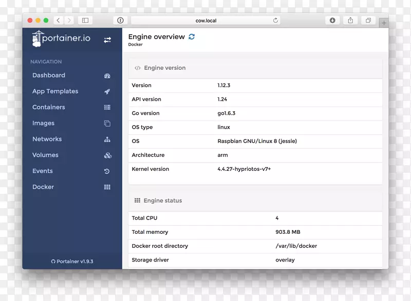 码头用户界面web浏览器raspberry pi家庭网络-群